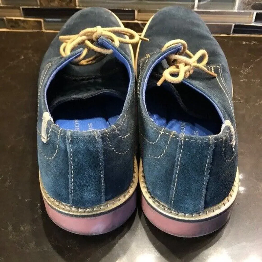 Mark Nason x Skechers cornflower‎ Blue Suede lace-up Men’s Size 8